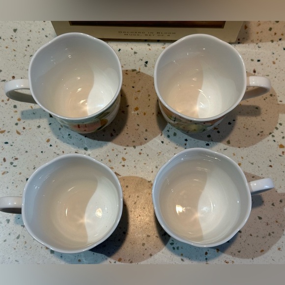 LENOX Orchard In Bloom‎ Mugs Set of 4 - Picture 8 of 12